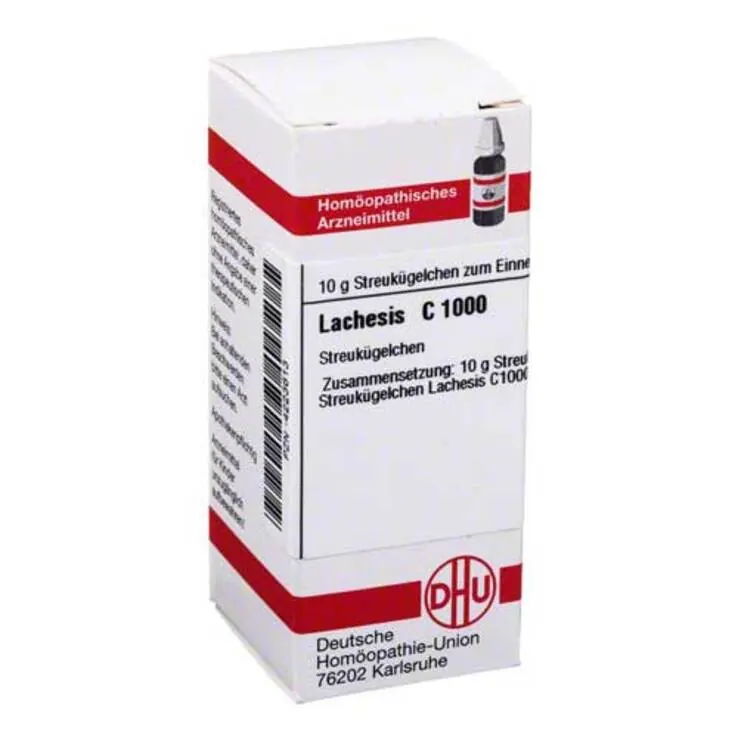 DHU Lachesis C 1000 Globuli, 10 g