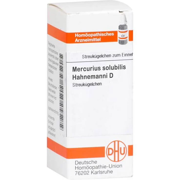 DHU Mercurius solubilis D 1000 Globuli, 10 g