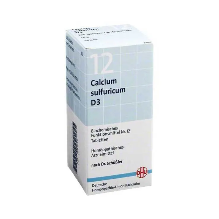 DHU Schüßler-Salz Nr. 12 Calcium sulfuricum D3 Tabletten, 420 St