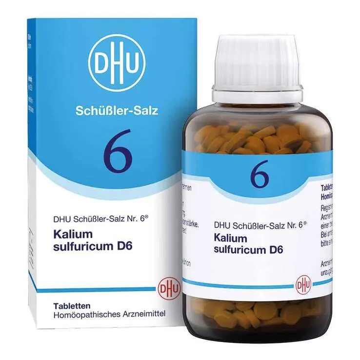 DHU Schüßler-Salz Nr. 6 Kalium sulfuricum D6 Tabletten, 900 St
