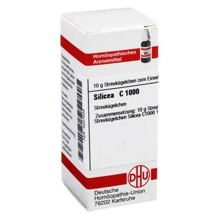 DHU Silicea C 1000 Globuli, 10 g