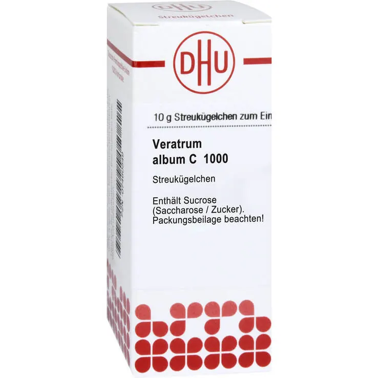 DHU Veratrum album C 1000 Globuli, 10 g