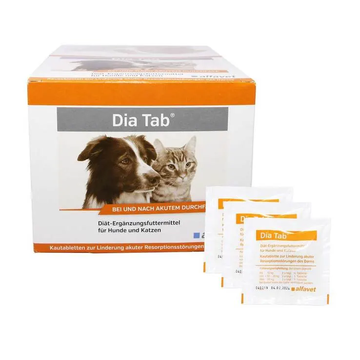Dia Tab Kautabletten für Hunde und Katzen, 60X5.5 g