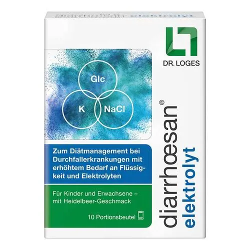 Diarrhoesan elektrolyt Pulver zur Her.e.Lösung zum Einnehmen, 10 St
