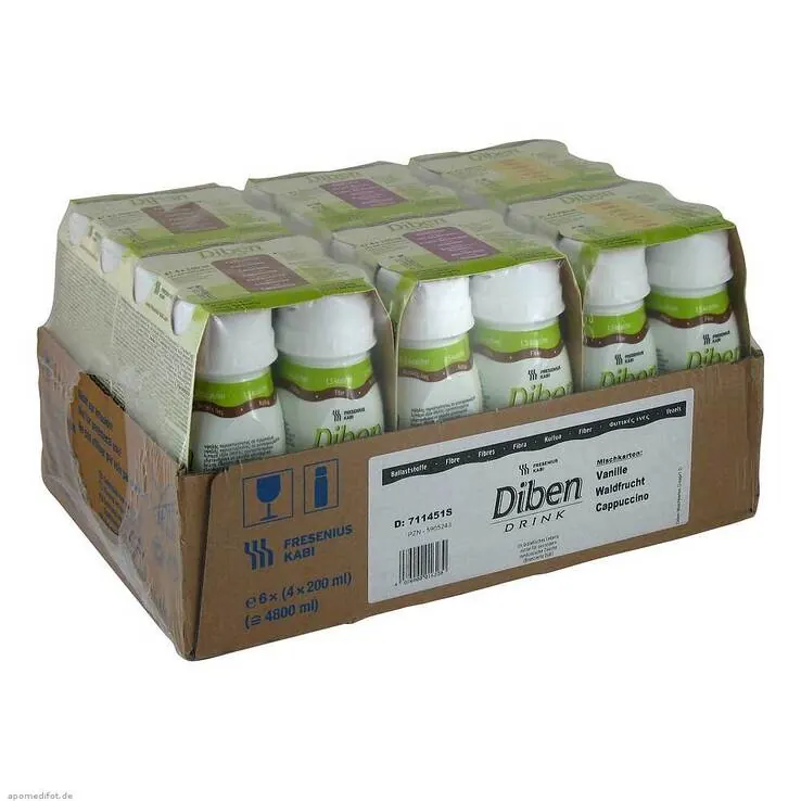 Diben Drink Mischkarton 1,5 kcal / ml, 24X200 ml