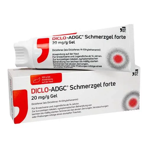 Diclo-Adgc Schmerzgel forte 20 mg / g, 100 g