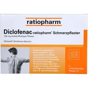 DICLOFENAC-ratiopharmSchmerzpflaster5St