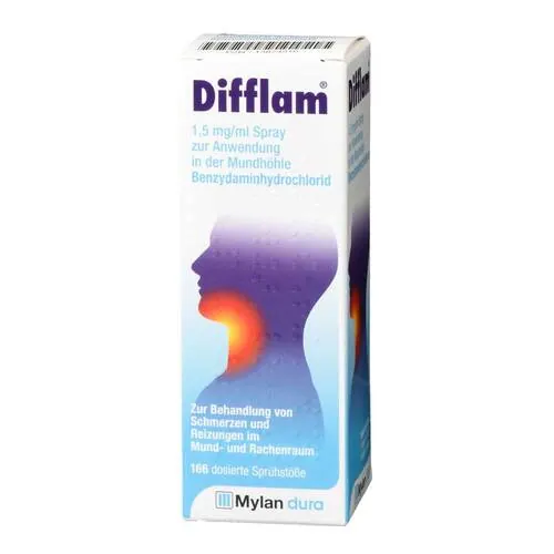 Difflam 1,5 mg / ml Spray zur Anw.i.d.Mundhöhle, 30 ml
