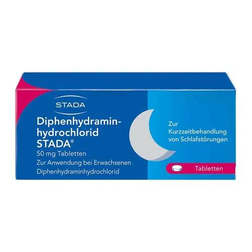 Diphenhydraminhydrochlorid Stada 50 mg Tabletten, 20 St