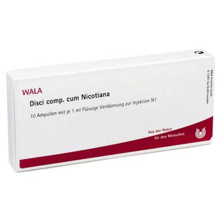 Disci comp. cum Nicotiana Ampullen, 10X1 ml