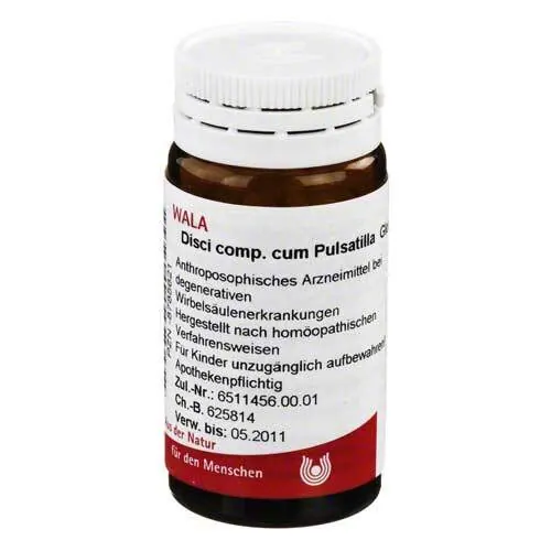 Disci comp.cum Pulsatilla Globuli, 20 g