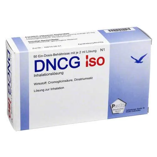 Dncg Iso Lösung für einen Vernebler, 50X2 ml