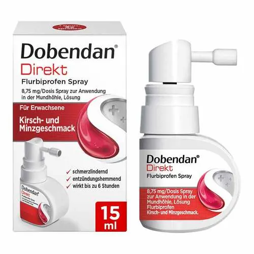 Dobendan Direkt Flurbiprofen Spray 8,75mg / Dos.Mund, 15 ml