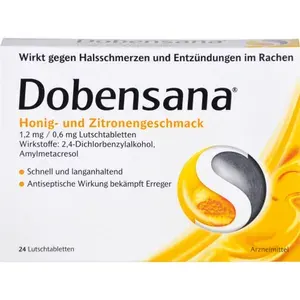 DOBENSANAHonig-u.Zitronengeschm.1,2mg/0,6mgLut.24St