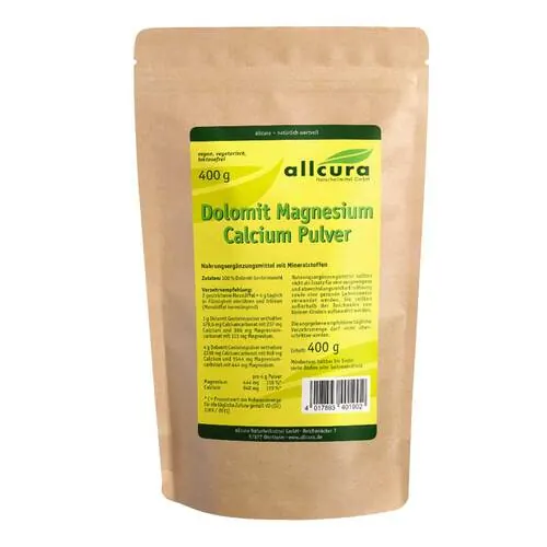 Dolomit Magnesium Calcium Pulver, 400 g