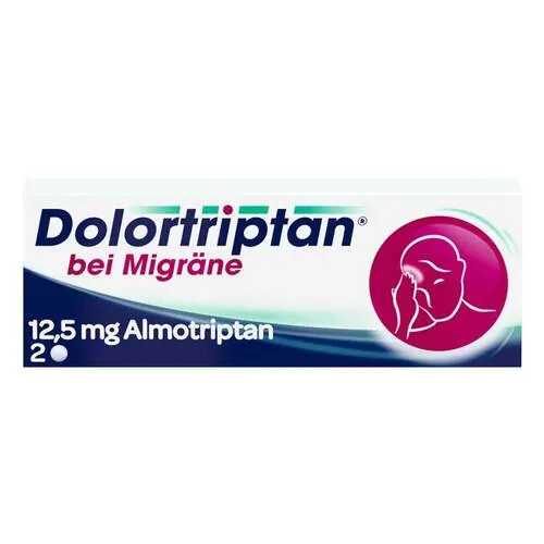 Dolortriptan bei Migräne Filmtabletten, 2 St