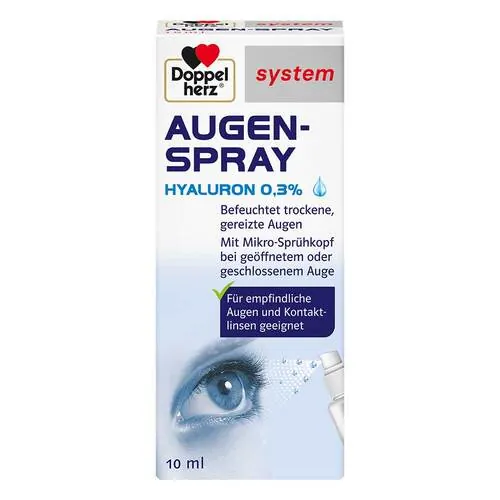 Doppelherz Augen-Spray Hyaluron 0,3% system, 10 ml