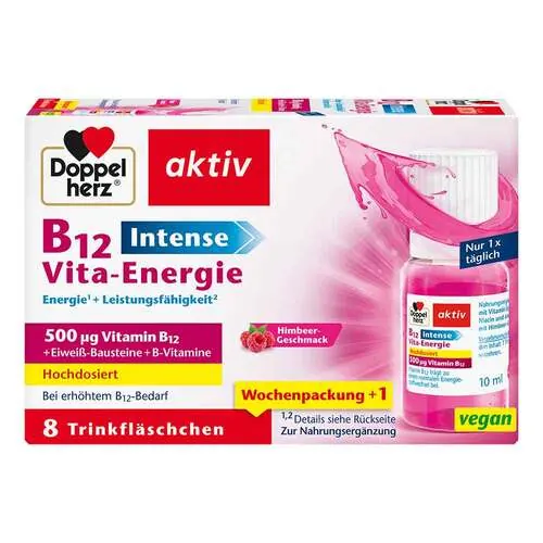 Doppelherz B12 Intense Vita-Energie Trinkflasche , 8 St