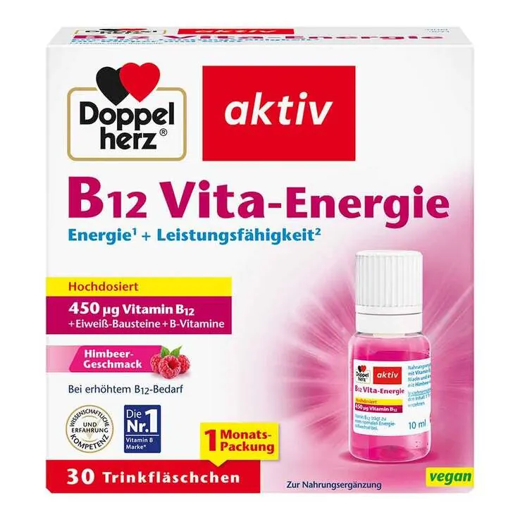 Doppelherz B12 Vita-Energie Trinkampullen, 30 St