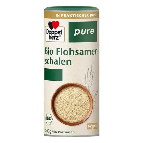 Doppelherz Bio Flohsamenschalen pure Pulver, 200 g