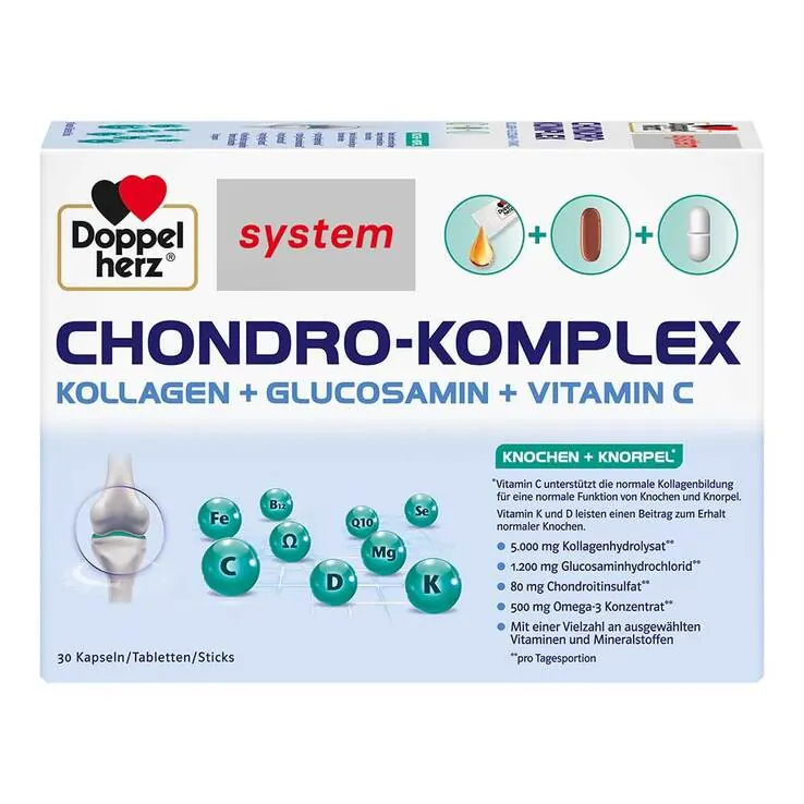 Doppelherz Chondro-Komplex system Kombination , 30 St