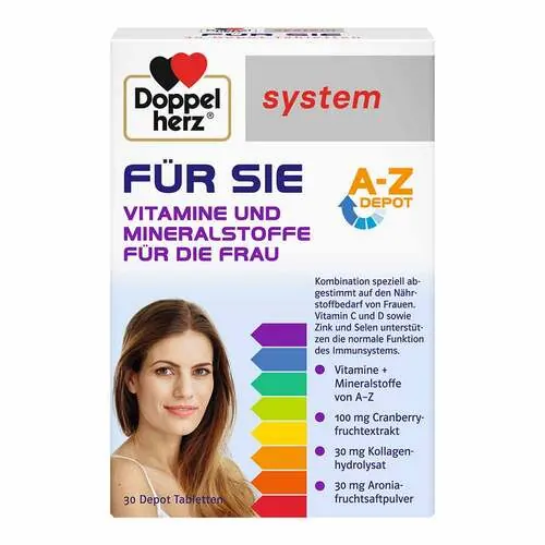 Doppelherz für Sie system Tabletten, 30 St