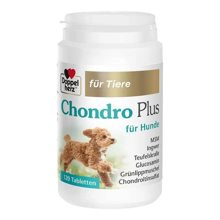 Doppelherz für Tiere Chondro Plus Tabletten für Hunde, 120 St