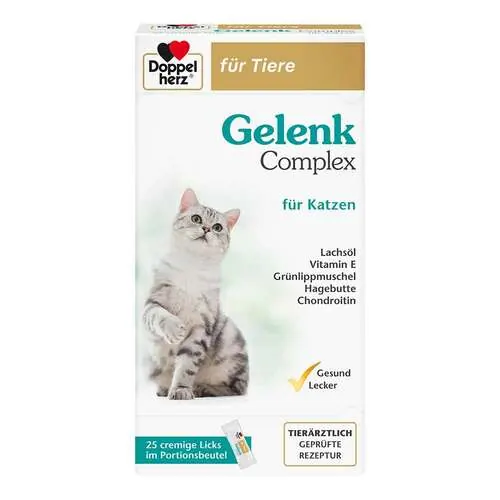 Doppelherz für Tiere Gelenk Complex Port.B.für Katze, 25 St