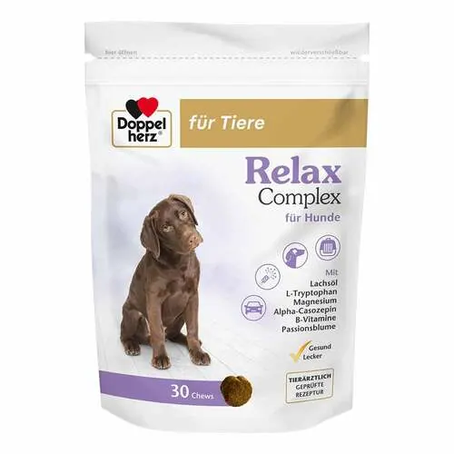 Doppelherz für Tiere Relax Complex Chews für Hunde, 30 St
