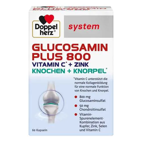 Doppelherz Glucosamin Plus 800 system Kapseln, 60 St
