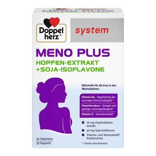Doppelherz Meno Plus system Kombipackung, 60 St