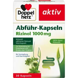 DOPPELHERZAbführ-KapselnRizinol1.000mg30St