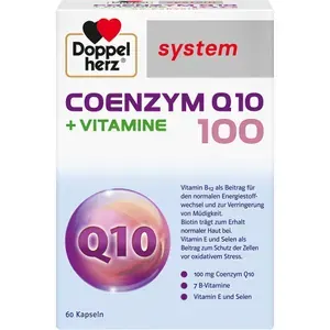 DOPPELHERZCoenzymQ10100+VitaminesystemKapseln60Stück