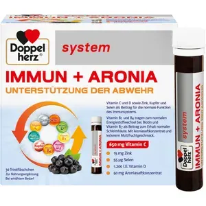 DOPPELHERZImmun+AroniasystemAmpullen30Stück