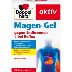 DOPPELHERZMagen-GelgegenSodbrennen+beiReflux20Stück