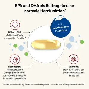 DOPPELHERZOmega-31.400Kapseln120Stück