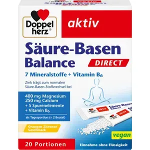 DOPPELHERZSäure-BasenBalanceDIRECTPellets20Stück