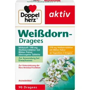 DOPPELHERZWeißdornDragees90St