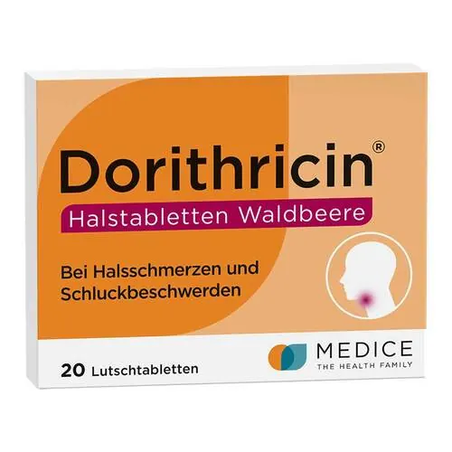 Dorithricin Halstabletten Waldbeere, 20 St