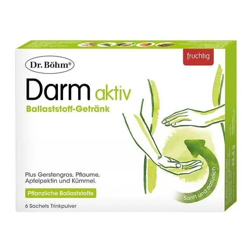 DR.BÖHM Darm aktiv Pulver, 6X6.3 g