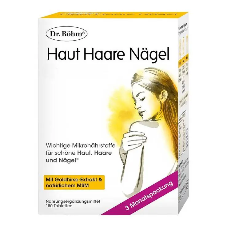 Dr. Böhm Haut Haare Nägel Tabletten, 180 St