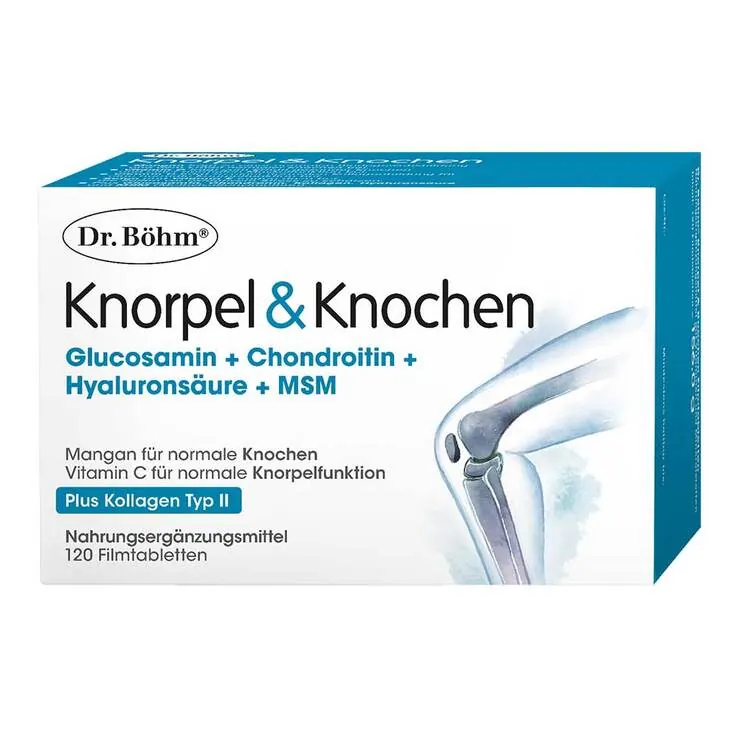 DR.BÖHM Knorpel & Knochen Tabletten, 120 St