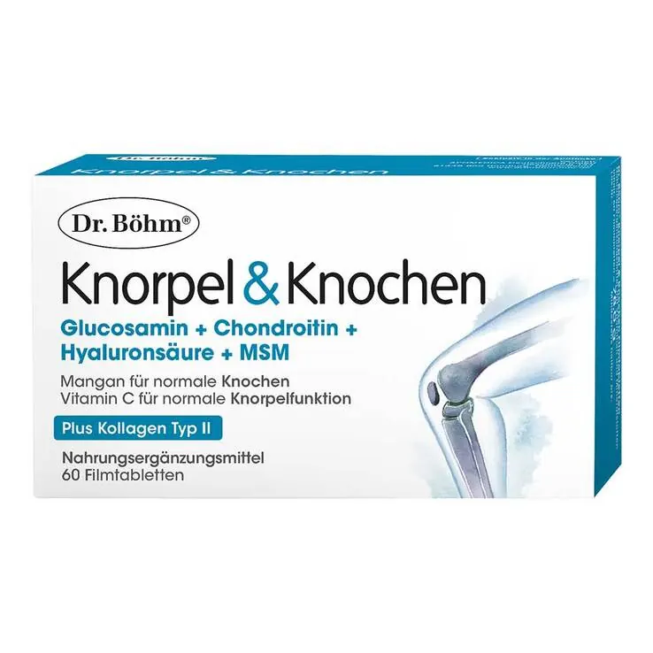 DR.BÖHM Knorpel & Knochen Tabletten, 60 St