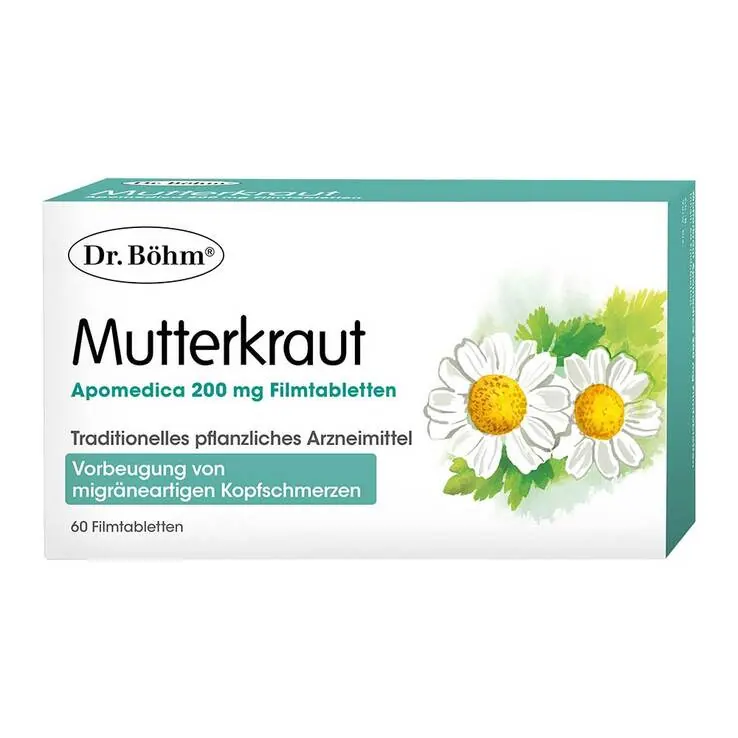 Dr. Böhm Mutterkraut Apomedica 200 mg Filmtabletten, 60 St