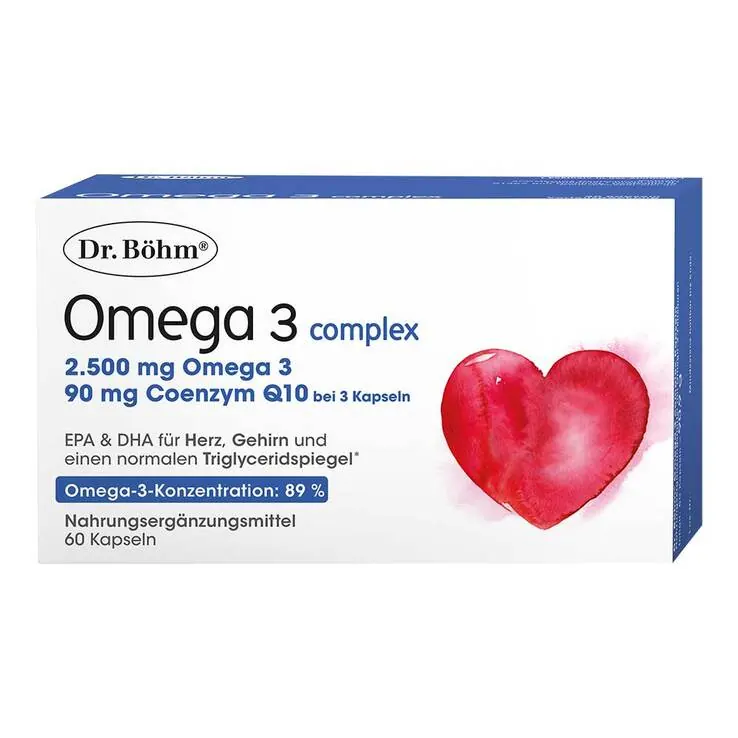 Dr. Böhm Omega-3 complex Kapseln, 60 St