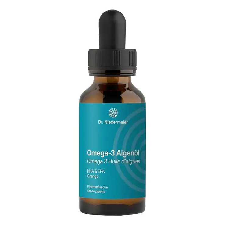 Dr. Niedermaier Omega-3 Algenöl DHA + EPA veg.TEI, 100 ml
