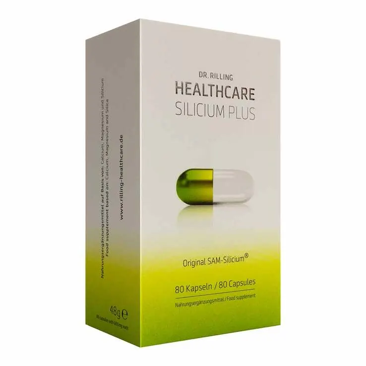 Dr. Rilling Healthcare Silicium Plus Kapseln, 80 St