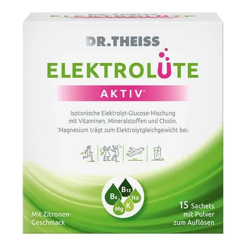 DR.THEISS Elektrolüte Aktiv Pulver Sachets, 15 St