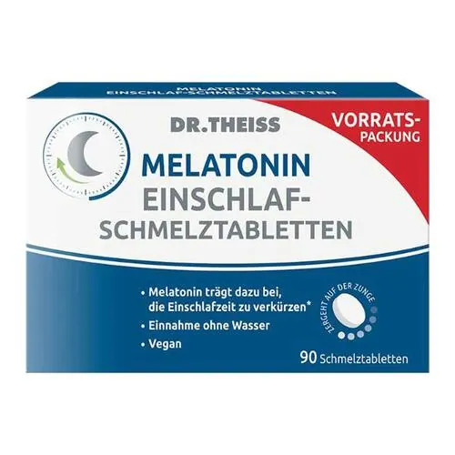 DR.THEISS Melatonin Einschlaf-Schmelztabletten, 90 St