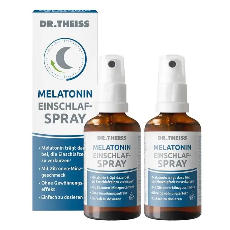 DR. Theiss Melatonin Einschlaf-Spray NEM , 2x50 ml